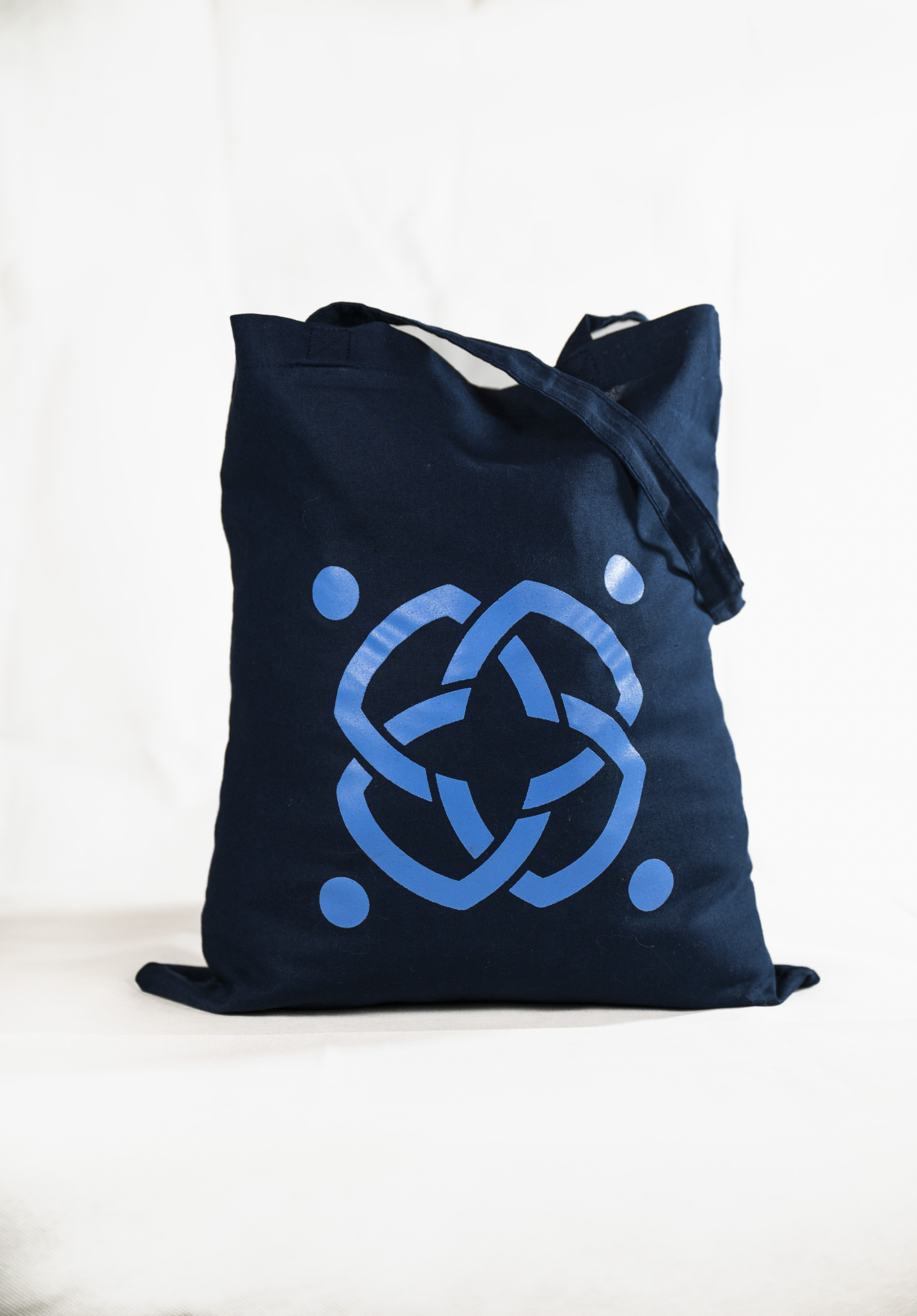 Scotland's People Navy Tote - Back