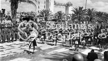 Victory parade in Tunis, 1943