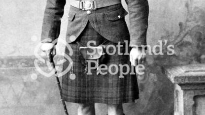 Royal Scots private, 1915-1918