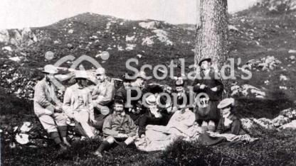 Picnic, Glen Creran, 1866