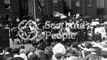 Fareham National School on Empire Day, 1913
