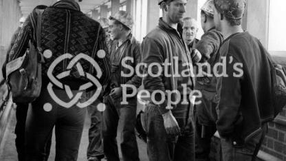 Miners at Killoch Colliery, 1960s