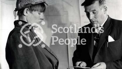 Miner and apprentice, 1965