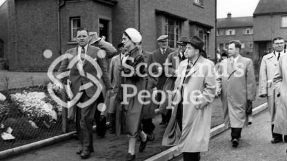 Soviet delegates near Alloa, 1960s