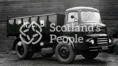Coal delivery lorry, 1960s
