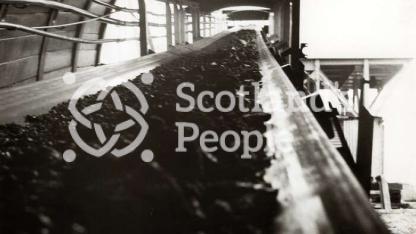 Coal conveyor belt, 1950s-1960s