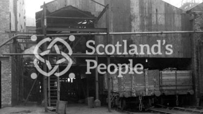 Picking tables building at Glencraig Colliery, 1950s