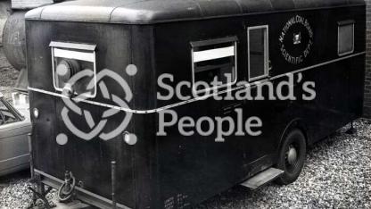 NCB scientific trailer, 1950s-1960s