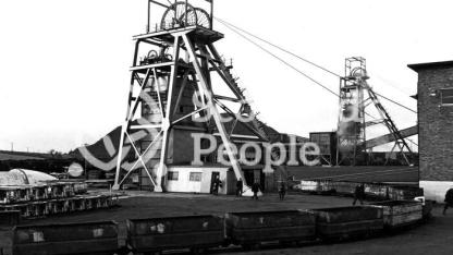 Headgear at Comrie Colliery, 1969
