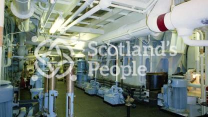 Engine room, QE2/1969