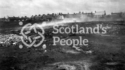 Coal bing at Buckhaven, 1939