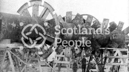 Forth Bridge interior tube section, 1884