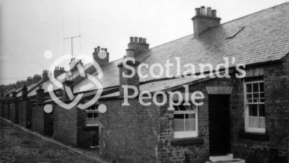 Miners' houses New Cumnock, c 1950