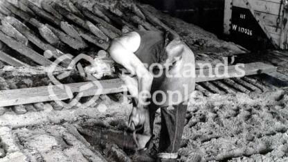 Worker at Carron Works, 20th century