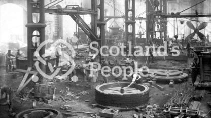Foundry of Carron Works, c 1900