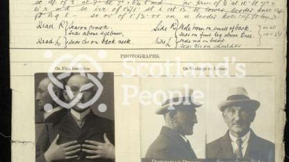 Oscar Slater prison record, 1909-1927