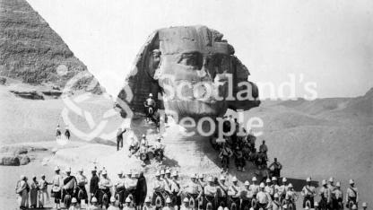 Black Watch at the Sphinx, 1882