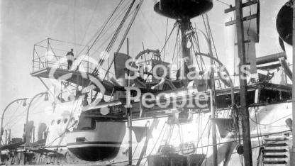 Superstructure of HMS Ramillies, 1892