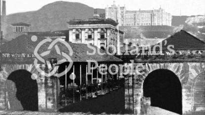 Dundee Ward Road Station, c 1860