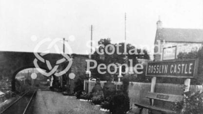 Rosslyn Castle Station, 1935