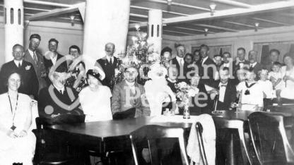 P.D. \"Usambara\" Christmas Day 1926 during passage from Tanga to Genoa