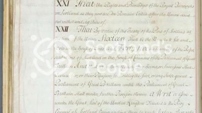 Articles of the Act of Union 1707