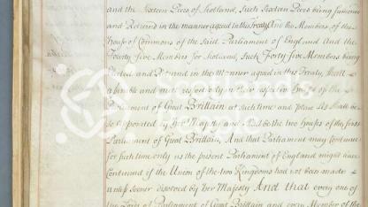 Articles of the Act of Union 1707