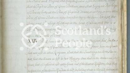 Articles of the Act of Union 1707