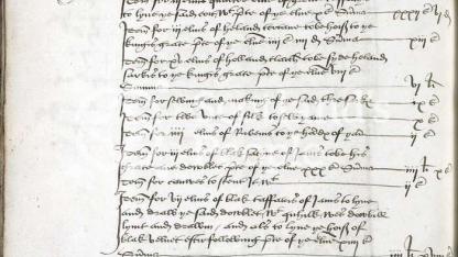 First record of Tartan, 1538