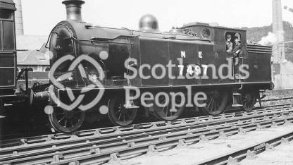 4-4-2T Reid Class C16 (NBR Class L) Atlantic Tank Engine No.7497 of the London and North Eastern Railway