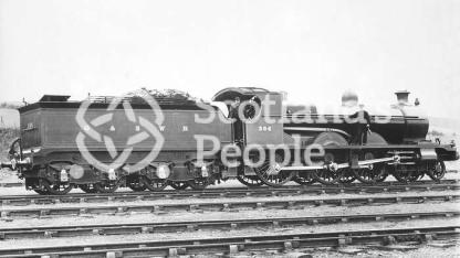G&SWR Manson 4-6-0 381 Class Express Passenger Locomotive No.384