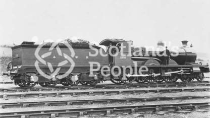 G&SWR Manson 4-6-0 381 Class Express Passenger Locomotive No.384