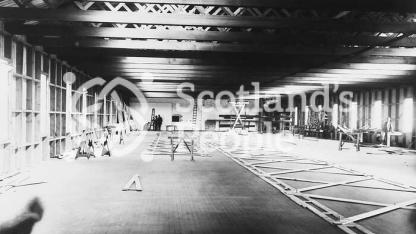 Forth Bridge construction