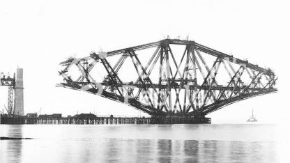 Forth Bridge Construction