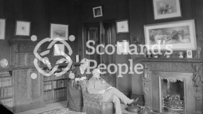 Sir John Fowler and Lady Fowler at Braemore