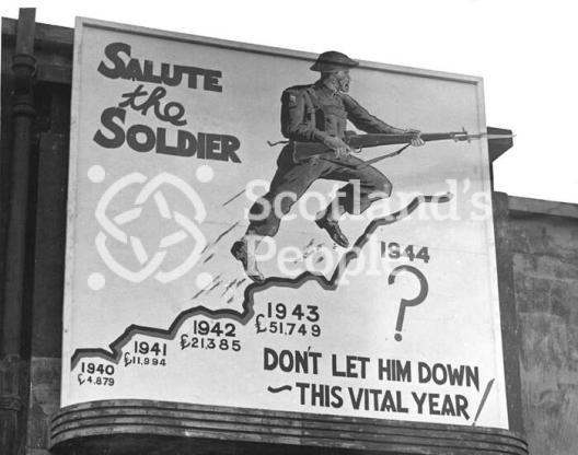 Salute the Soldier billboard 1939-1945
