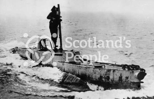 Midget submarine, c 1943