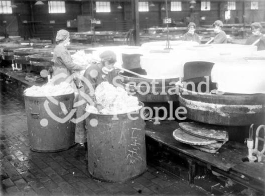 Nitrating vats, HM Factory Gretna, 1918
