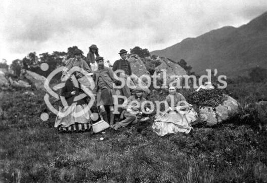 Picnic at Elleric, Glen Creran, 1866