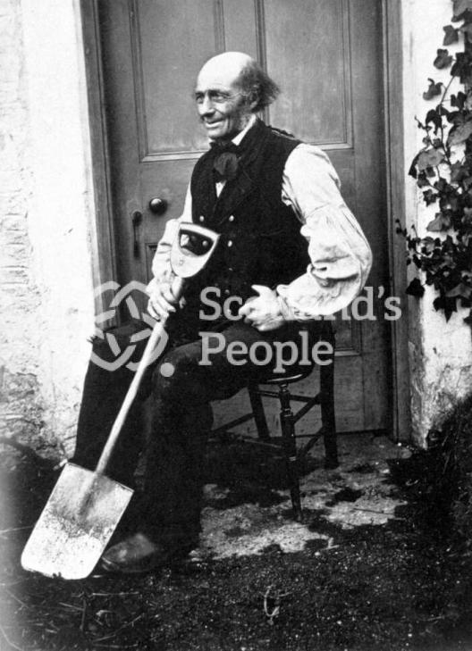 Road Mender, Glen Creran, 1866
