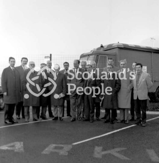 Swedish visitors to Clydebank, 1968