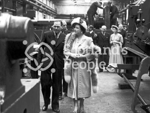 Royal visit to Cowdenbeath, 1948