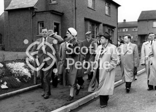 Soviet delegates near Alloa, 1960s