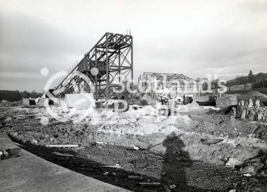 Construction of Castlehill Mine, 1964