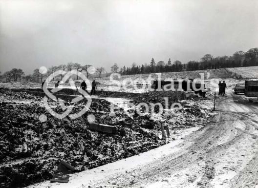 Construction of Castlehill Mine, 1965