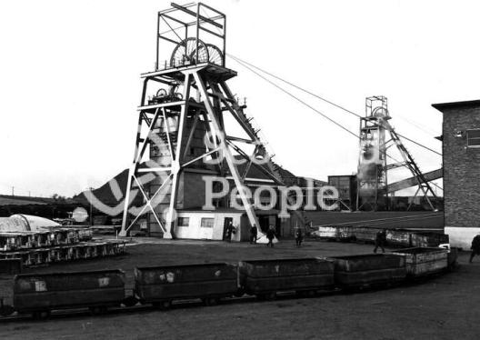 Headgear at Comrie Colliery, 1969