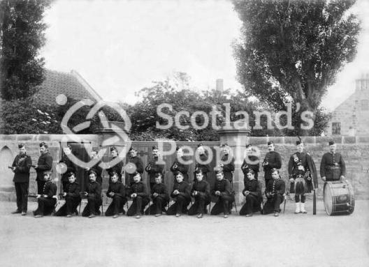 Volunteers, East Linton, c 1900