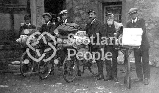Postmen, East Linton, c 1900