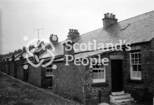 Miners' houses New Cumnock, c 1950