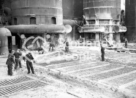 Sand mould, Carron Works, 20th century